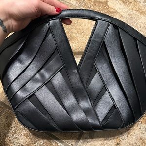 Black Anthropologie clutch